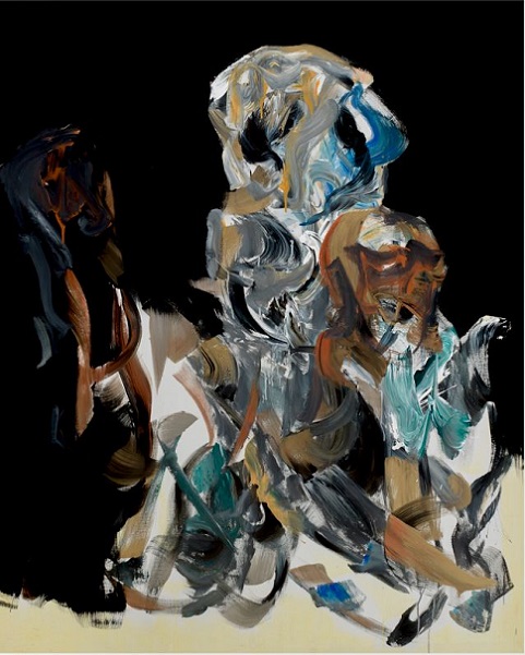 [2022] Untitled, Acrylic Ink on canvas, 162x130cm